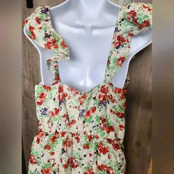 Francescas Floral Ruffle Mini Dress - Picture 4 of 8